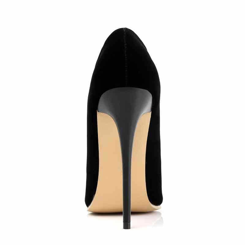 18 Simple Pointed High Heels Patent Leather Temperament Single-layer Shoes Thin Heel Shallow Mouth Professional Work Shoes Ladies Shoes