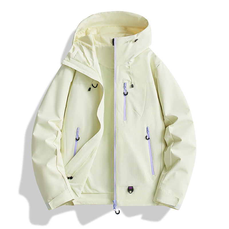 2025 New Style Jacket for Men and Women, Outdoor Three-In-One Windproof and Waterproof Detachable Two-Piece Jacket in Stock