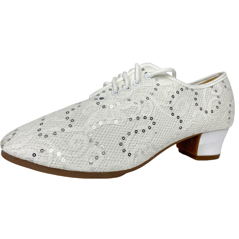 New latin dance square dance shoes low soft bottom dance shoes ladies modern dance shoes breathable performance dance shoes