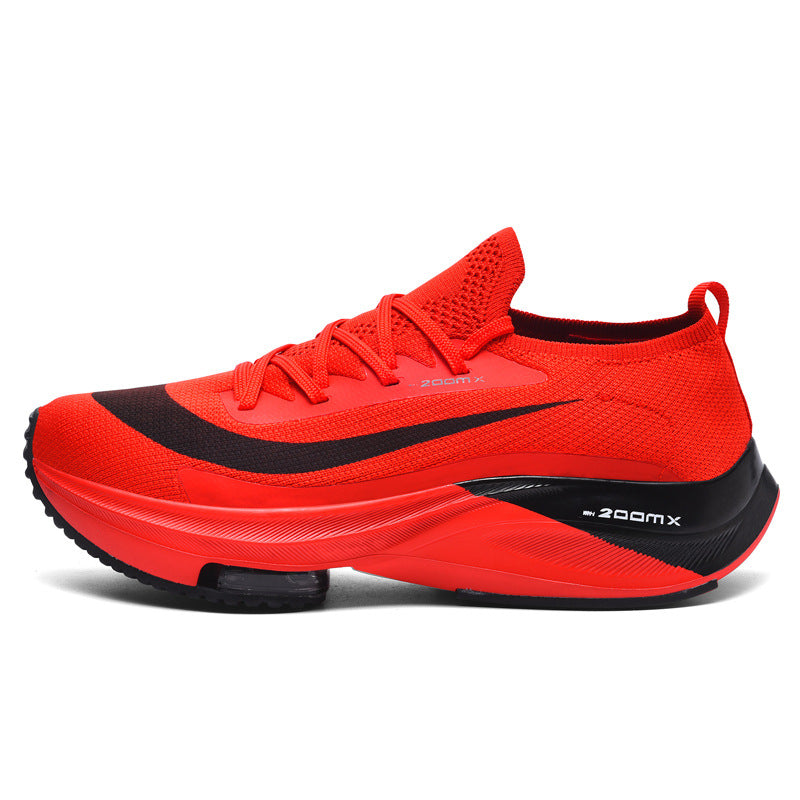 2025 Spring and Autumn Couple Trendy Sports Shoes Lightweight Breathable Mesh Running Shoes Male Teenage Student Sports Shoes