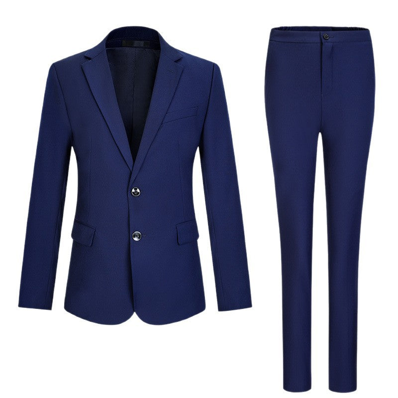 Suit Set Men's Business Wear Men's and Women's Same Formalism 4s Shop Tooling Sales Department Autumn and Winter Vest Work Clothes Suit
