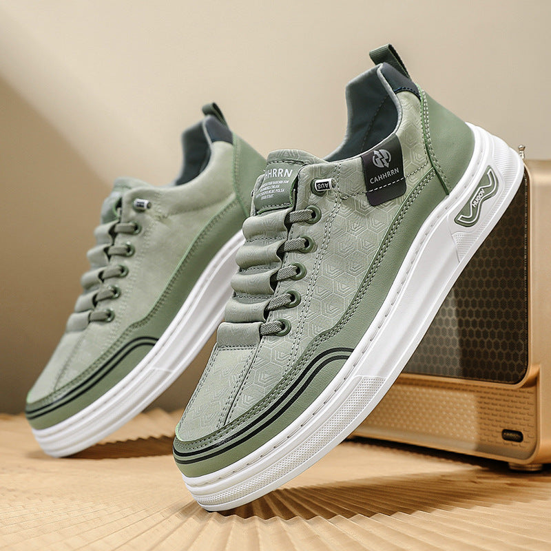 2025 Spring and Summer Men's New Trendy Casual Comfortable Versatile Everyday Round-Toe Low-Top Men's Sneakers