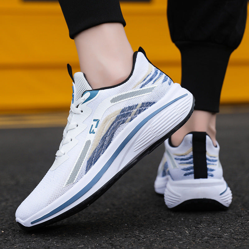Shoes Men's Sneakers Men's Sports Running Shoes Summer Mesh Casual Shoes Walking Shoes Teenager Trendy Shoes