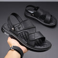 Men's Sandals Summer New Beach Shoes Sandals Dual-purpose Trendy Soft Sole Men's Shoes Outdoor Casual Non-slip Motoring Shoes