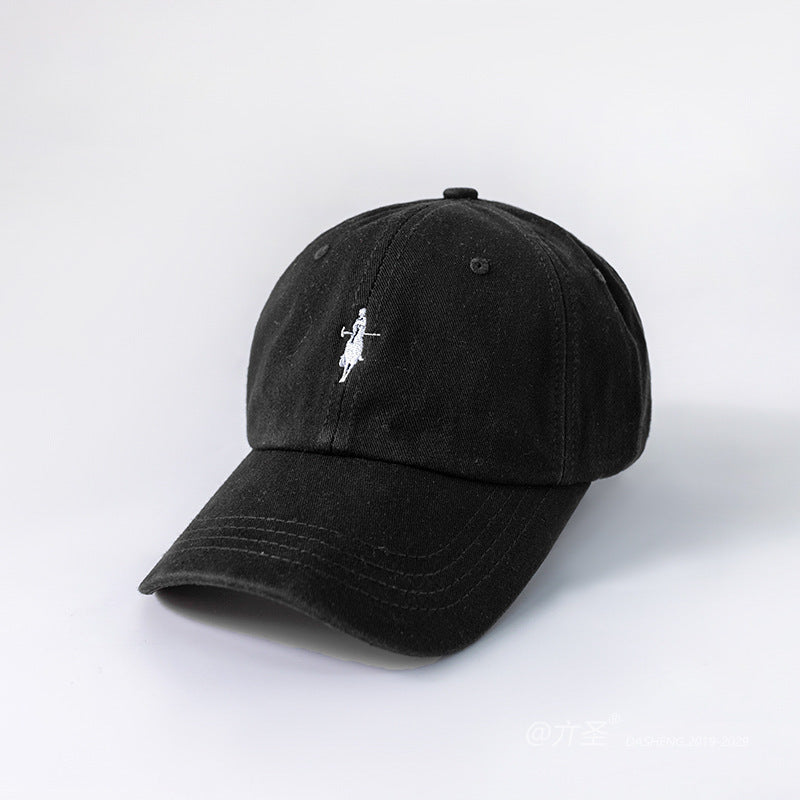 2025 New Hats for Men and Women in Spring and Summer Curved Brim Soft Top Peaked Caps Trendy Running Special Versatile Sunshade Breathable