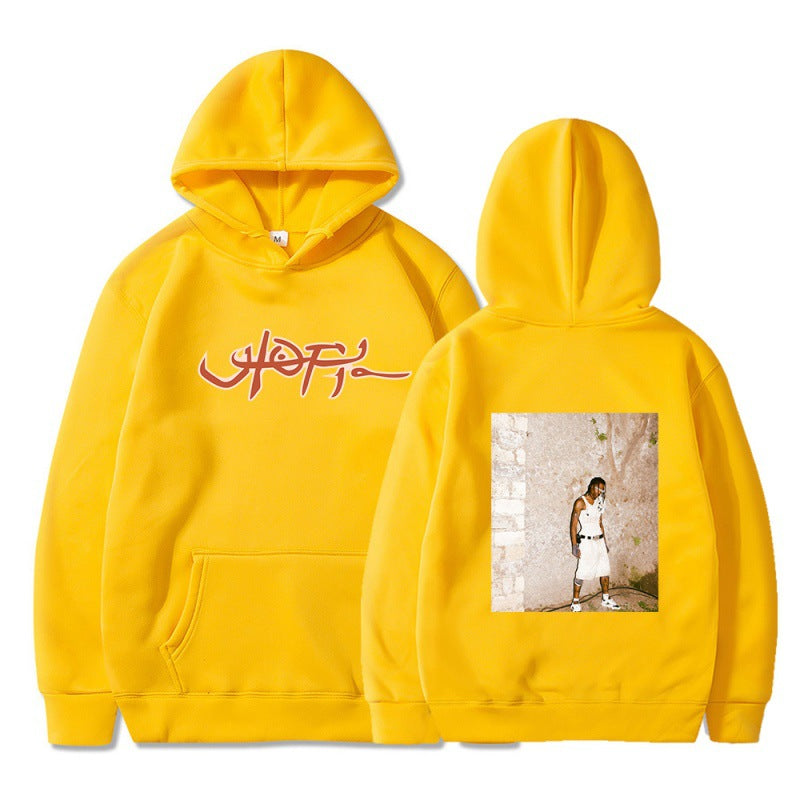 [Cross-border European Code] Y2K Utopia Travis Hoodies For Men Hooded