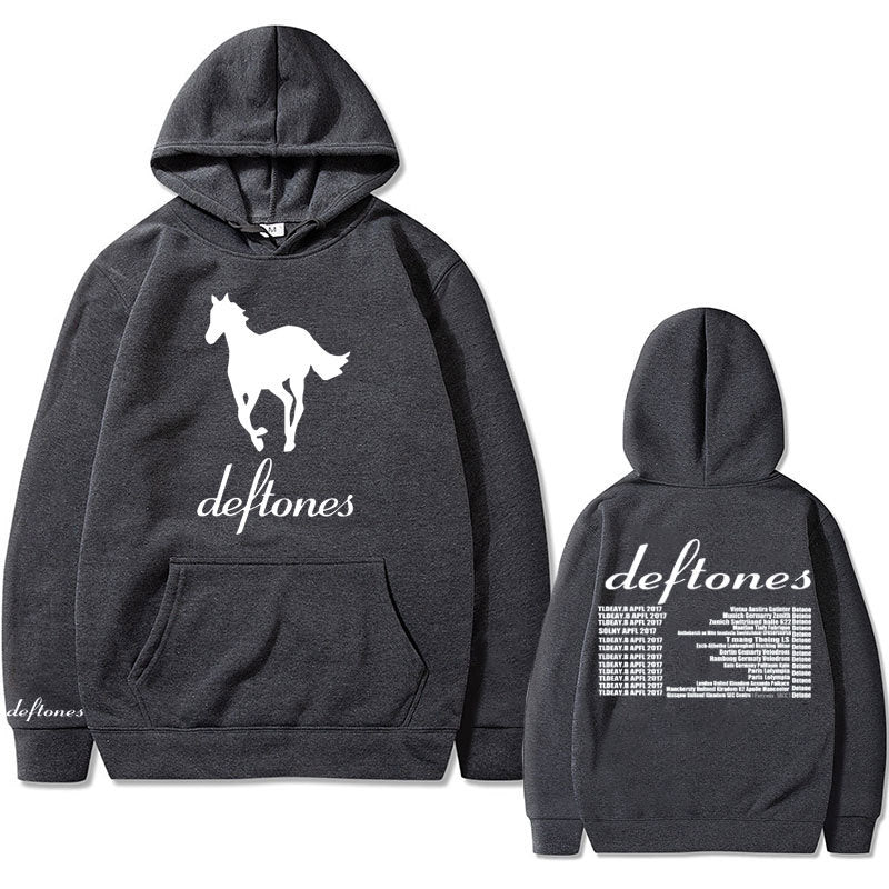 [Cross-border European Code] Deftones Hoodie Funny Retro y2k Vintage Hoodies