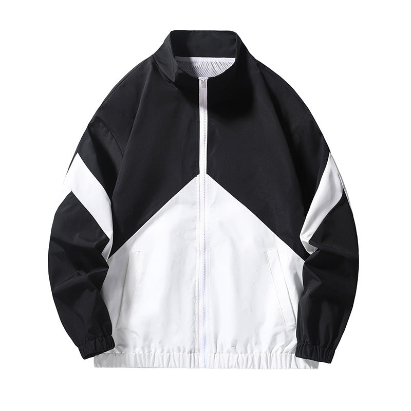2024 Spring and Autumn New Jacket Men's standing collar coat Daily Casual Men's Jacket for Young Men