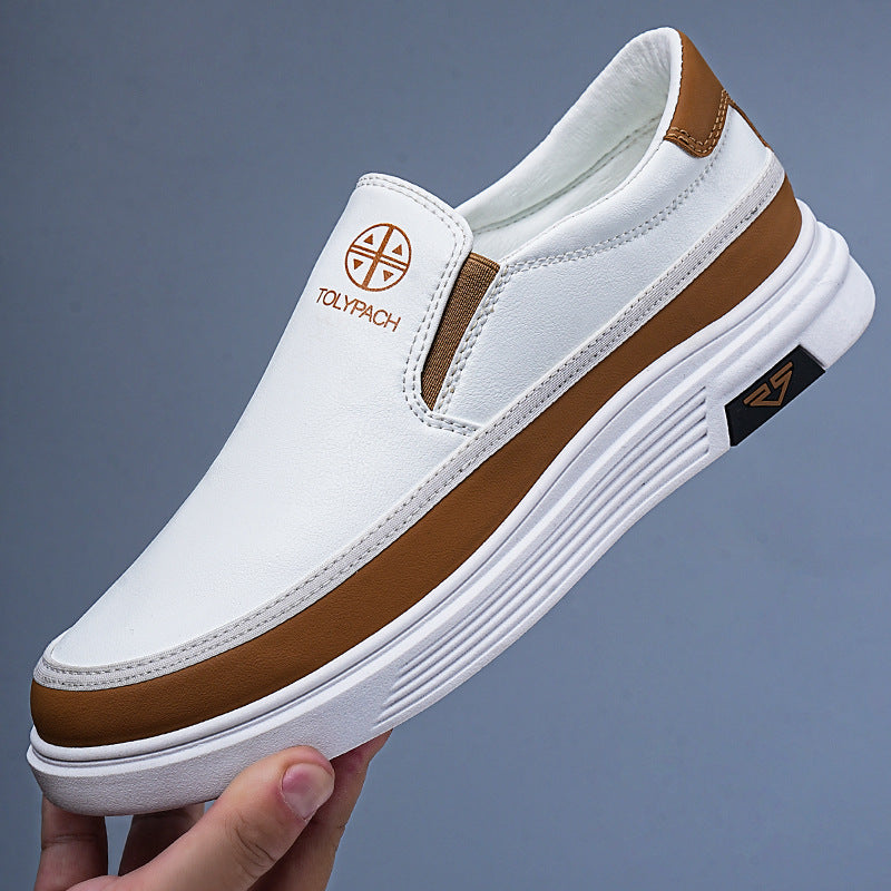 2025 Spring New plus size Men's Doug Shoes Breathable Casual Loafers Fashion Shoes Trendy Men's Shoes