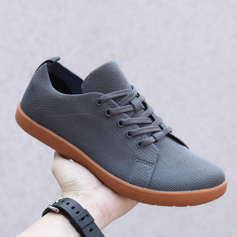 Cross-Border Large Size Men's Casual Breathable Barefoot Wide-Toe Shoes for Couples Outdoor Cycling and Running Lightweight Sports Shoes Wholesale