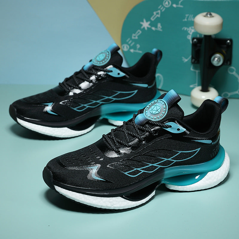 Men's Trendy Cross-Border Popcorn High-Quality Lightweight Jinjiang Cold-Stick Sports Shoes Breathable Men's and Women's Sneakers