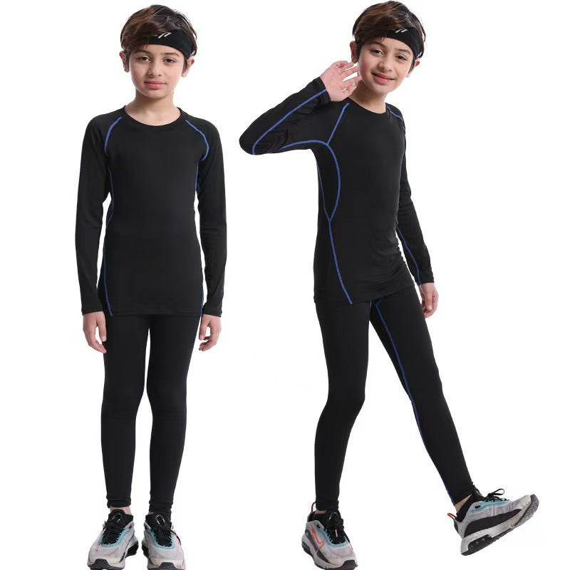 Children's Leggings Training Clothes Quick-drying suit Students Basketball Football Running Fitness Kids Sports Leggings