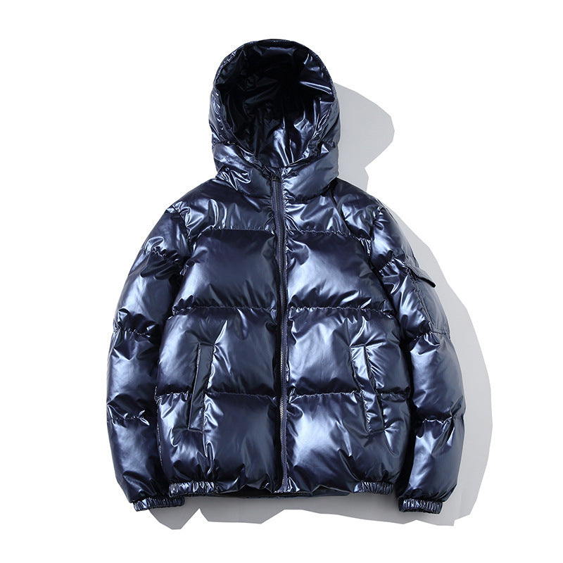 Winter coat men clothes young men's cotton-padded jacket men