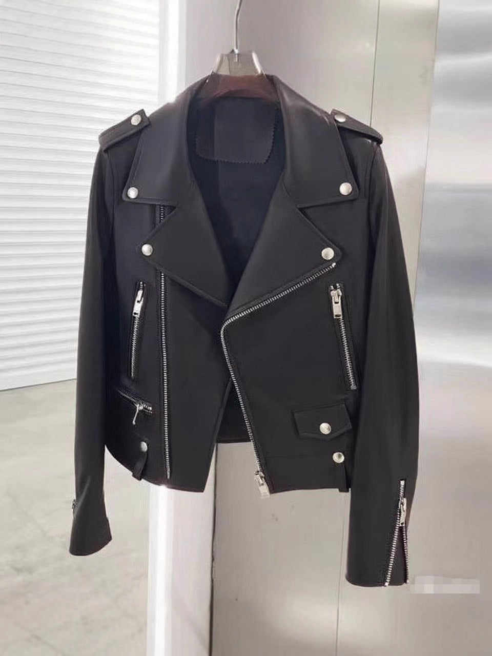 Foreign Trade Men's Clothing Wholesale Men's Motorcycle Leather Jacket 2025 Spring, Autumn and Winter New Leather Jacket Korean Style Slim Men's Leather Jacket