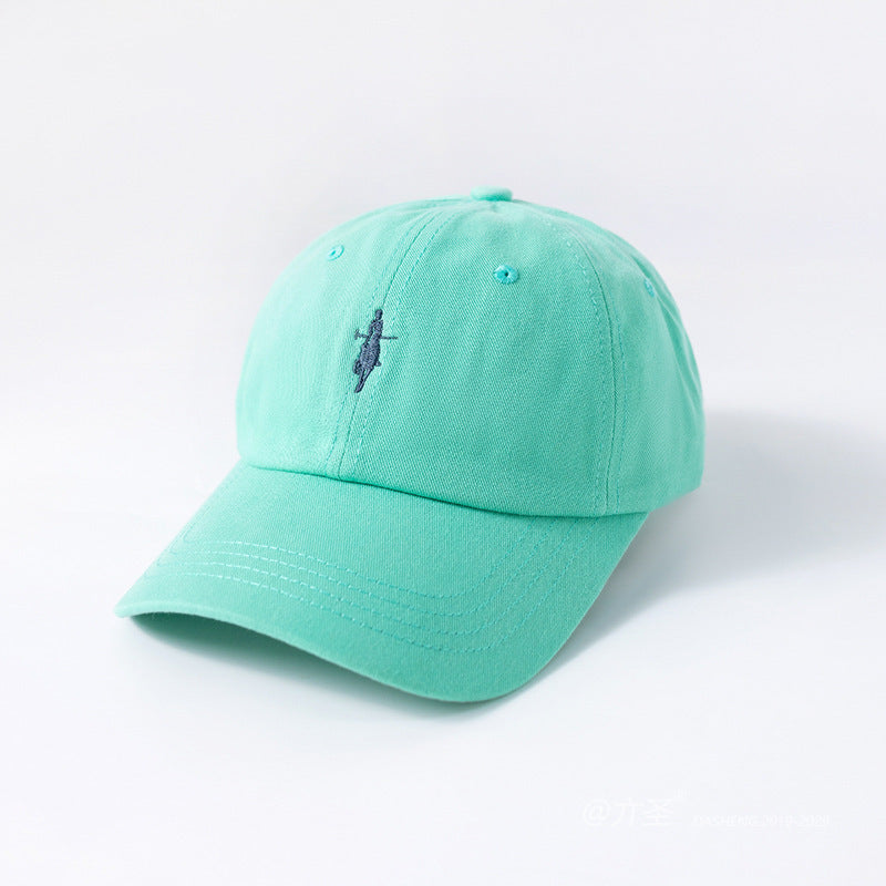 2025 New Hats for Men and Women in Spring and Summer Curved Brim Soft Top Peaked Caps Trendy Running Special Versatile Sunshade Breathable