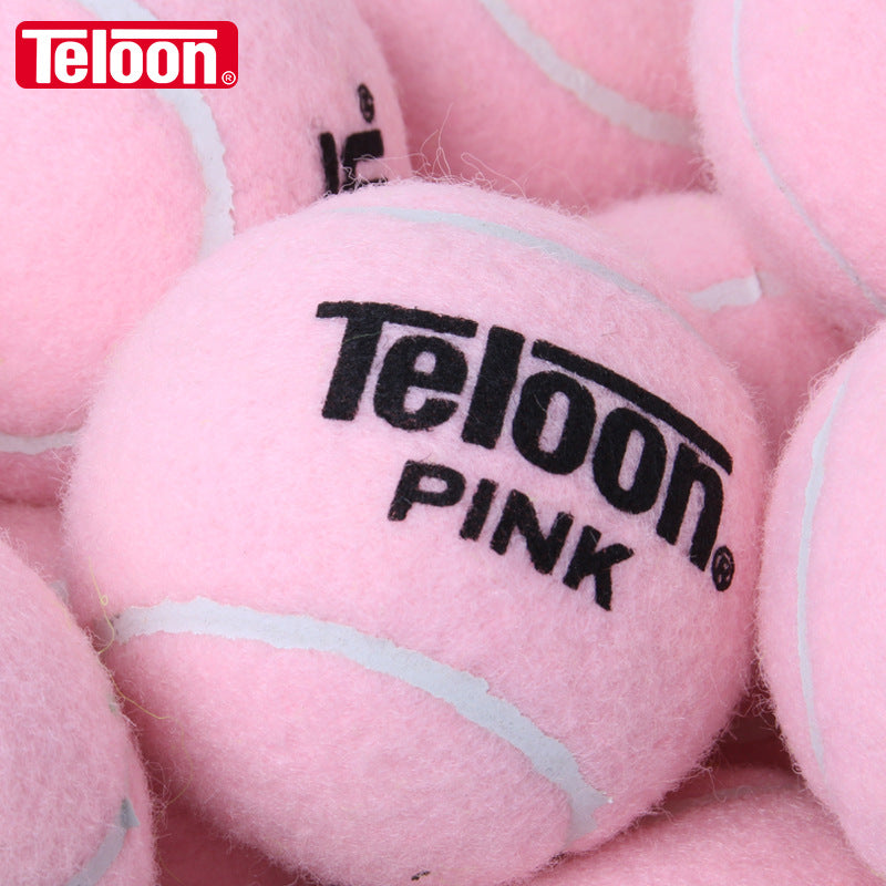 Tianlong pink tennis single rebound exercise ball self-beating training ball wear-resistant high-looking pink tennis