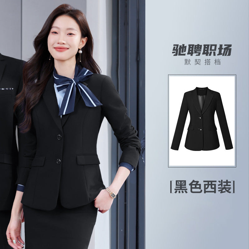 Toni Suit Self-Designed Factory Professional Attire Men's and Women's Suits Professional Attire Temperament Formal Wear Cross-Border Formal Wear Wholesale Dropshipping