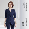 Women's Mid-sleeve suit Korean-style slim-fit professional formal wear business workwear uniform property administrative work clothes