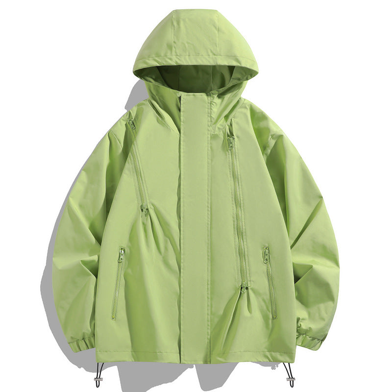 Jackets for Men and Women, Outdoor Windproof Casual Jackets for Men and Women, Mountain Style Hooded Mountaineering Clothing Manufacturers, Casual and Versatile
