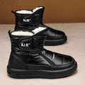 Foreign Trade Slip-on Snow Boots Men's Winter fleece-lined Warm Foot Outdoor Snow Cotton Boots Men's Northeast Cotton Shoes