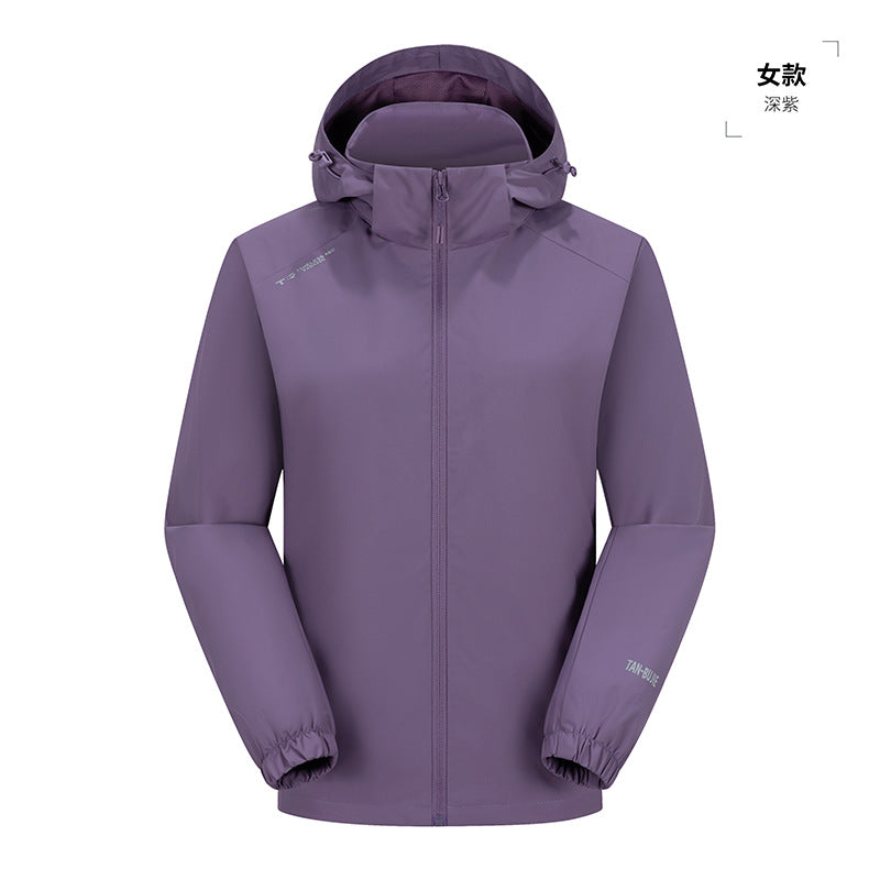 Spring and Autumn Outdoor Couple's Soft Shell Women's Top Waterproof Windproof Warm Jacket Women's Mountaineering Sports Men's Jacket