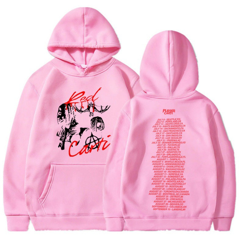 [Cross-border European Code] Rapper Playboi Carti Hoody Music Album Hoodie