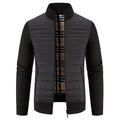 2022 New Style Collar Stitching Fashionable Casual Youth Zipper Cardigan Long-sleeved Slim-fit Men's Sweater Sweater