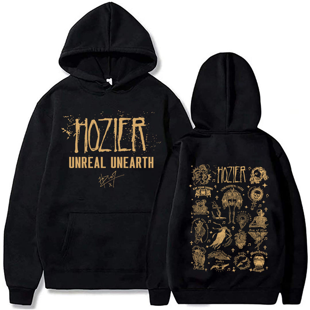 Hozier Unreal Unearth Tour Hoodie Women Men Pullover Vintage