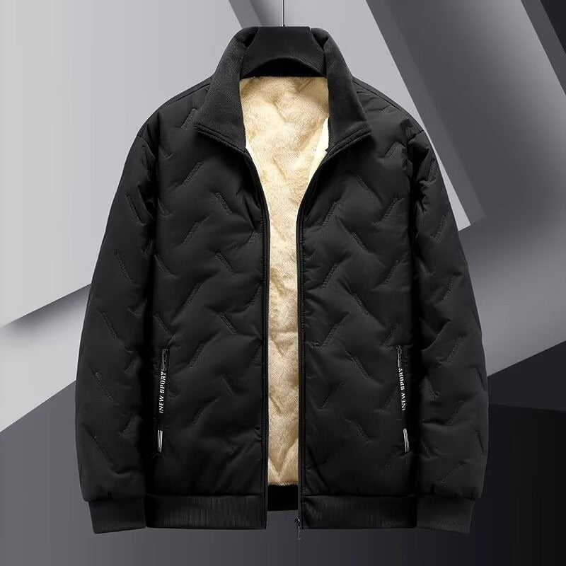 Spring and Autumn Men's Jackets, Simple Casual Stand-Up Collar, Versatile Trendy Fashion Men's Jackets and Coats