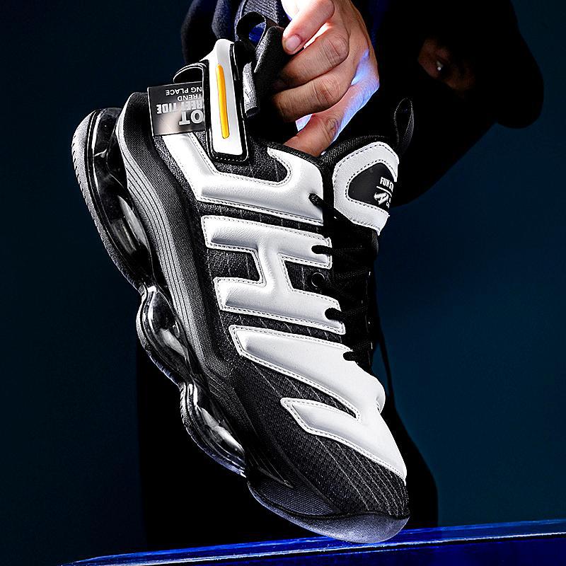 Basketball Shoes Full-Length Air Cushion Trendy Sports Shoes Shoes Spring Breathable Sports Shoes Men's Height-Increasing Youth Shoes