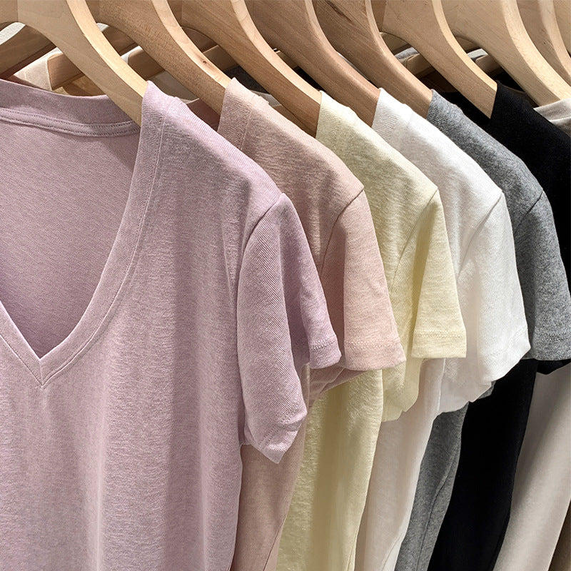 Loose Short Sleeve T-Shirt for Women, Summer 2025 New Fashion, High-Quality, Beautiful and Stylish