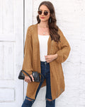 Women's Cardigan Air-Conditioning Sweater Cross-Border European and American Fashion Spring and Autumn New Woven Sweater Loose Casual Sweater Coat 641