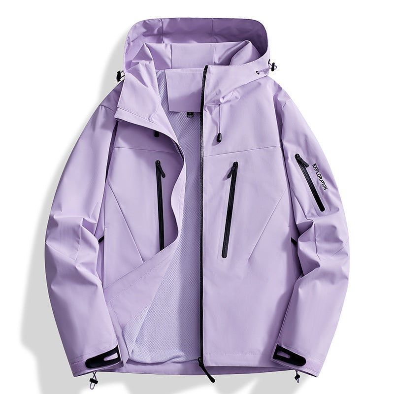 Cross-Border Thin Casual Jackets for Men and Women, Windbreaker Jackets, Waterproof and Windproof Work Jackets, Men's Jackets, Group Purchase