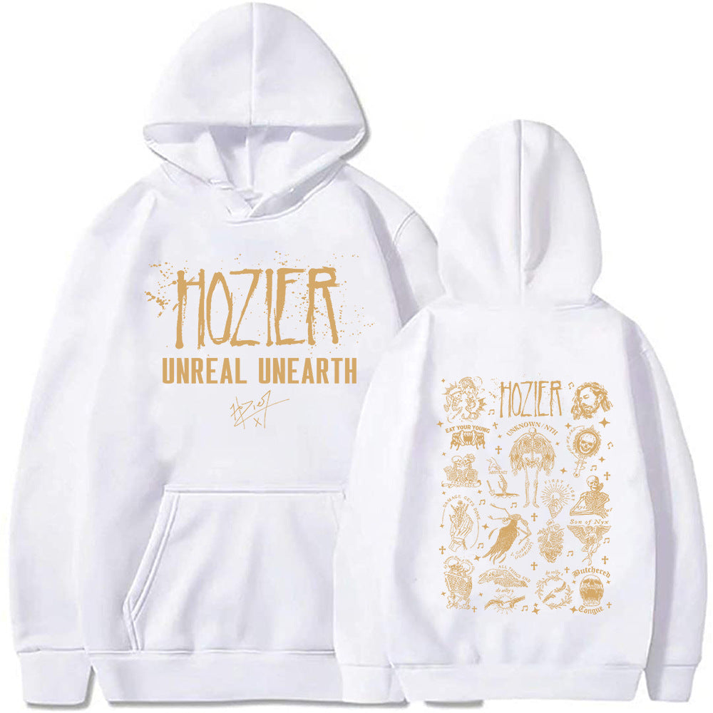Hozier Unreal Unearth Tour Hoodie Women Men Pullover Vintage