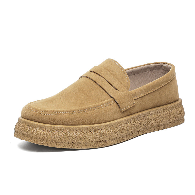 Cross-Border Men's Loafers, Beanie Shoes, 2025 Summer New Style, Casual Driving, Lightweight and Comfortable Lazy Shoes, One-Legged Shoes