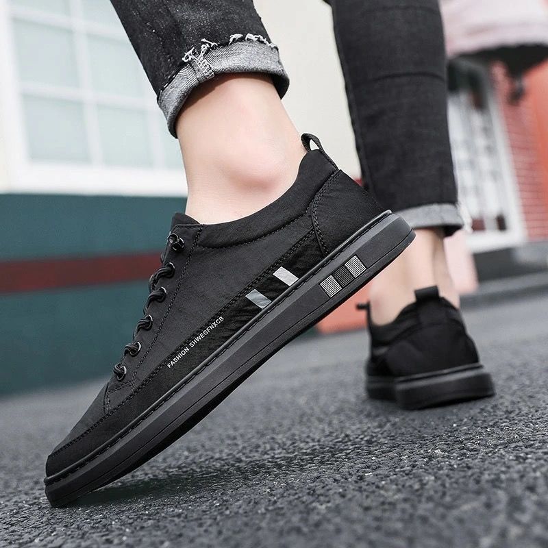 Men's sneakers  autumn new cross-border Ice Silk breathable casual men's sneakers