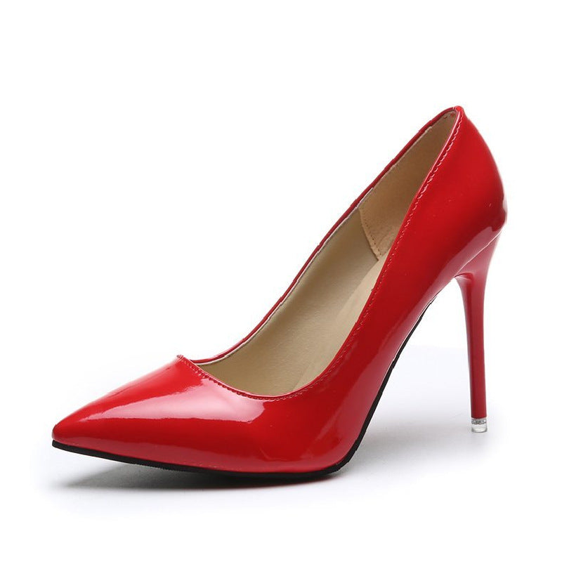 Women's High Heels Women's Large Size Flats 10.5cm High High Heels Size 35-44