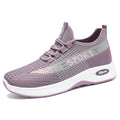 Sports Shoes for Women, Summer New Breathable Mesh Shoes, Fly-Knit Soft-Soled Running Shoes, Comfortable and Not Tiring for Feet, Casual Women's Shoes