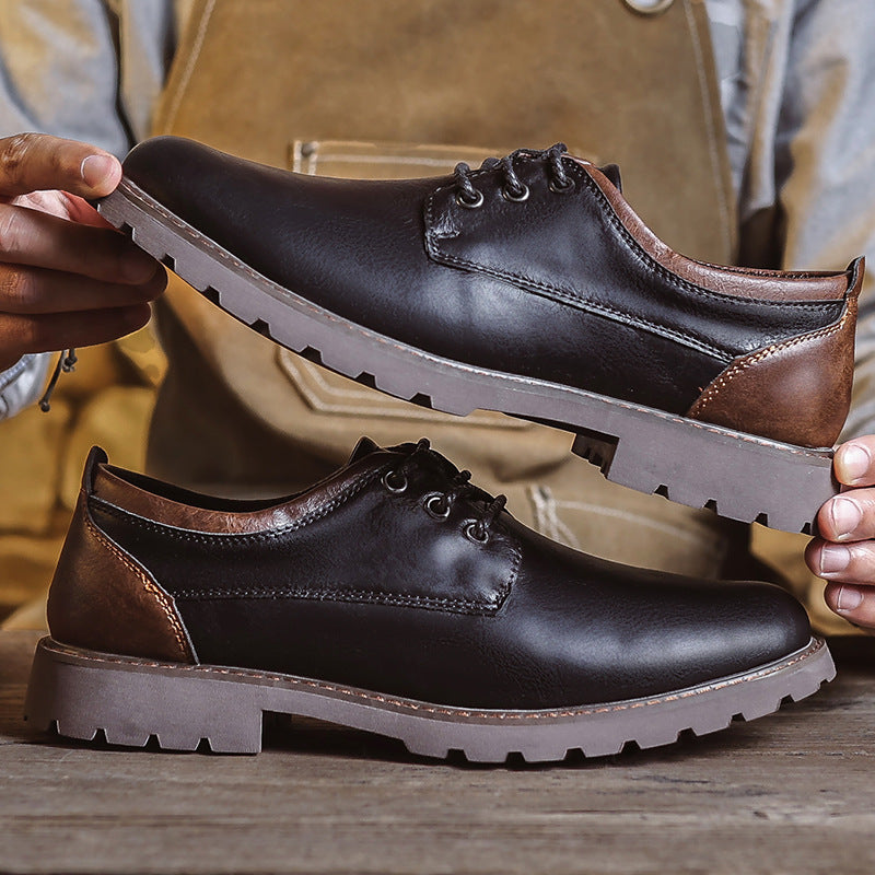 Cross-border leather shoes men's business men's shoes autumn and winter shoes British style casual men's formal shoes Amazon shoes wholesale