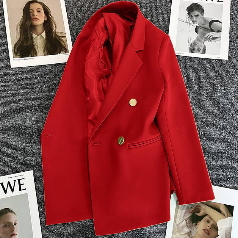 Green Small Blazer for Women 2025 Spring New Style Slimming Internet Celebrity Street Top Trendy Women