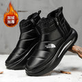 Winter Cotton Shoes Men's High-top fleece-lined Thickened Warm Snow Boots Non-slip Wear-resistant Outdoor plus size Northeast Large Cotton Boots