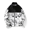 Weft Jacket Men's Coat Spring 2022 New Arrival Fashionable Loose National Trendy Handsome Printed Men's Jacket for Teenagers and Students