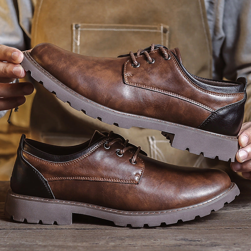 Cross-border leather shoes men's business men's shoes autumn and winter shoes British style casual men's formal shoes Amazon shoes wholesale