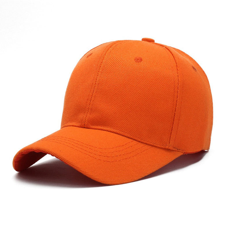 Fashion Trendy Hats for Men Korean Style Solid Color Baseball Cap Versatile Sun Protection Summer Women's Sun Hat Casual Baseball Cap Trendy