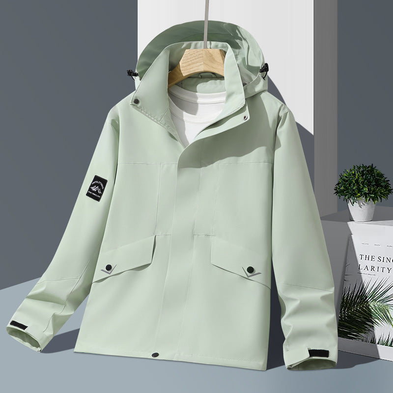 New Couple Jacket Men's and Women's Casual Jacket Outdoor Spring and Autumn Mountaineering Jacket Outdoor Couple's Jacket