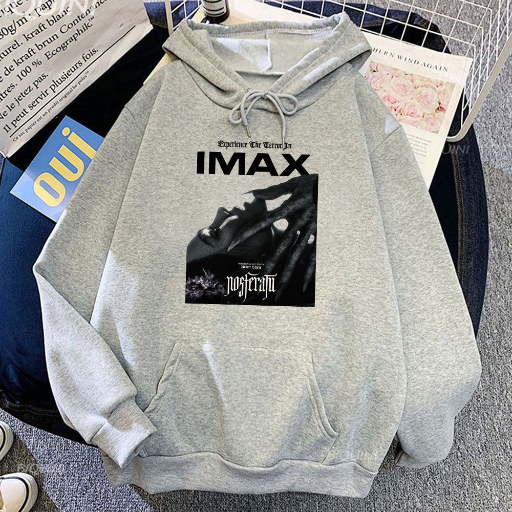 Nosferatu Horror Movie Printing Hoodies Long Sleeve Winter H