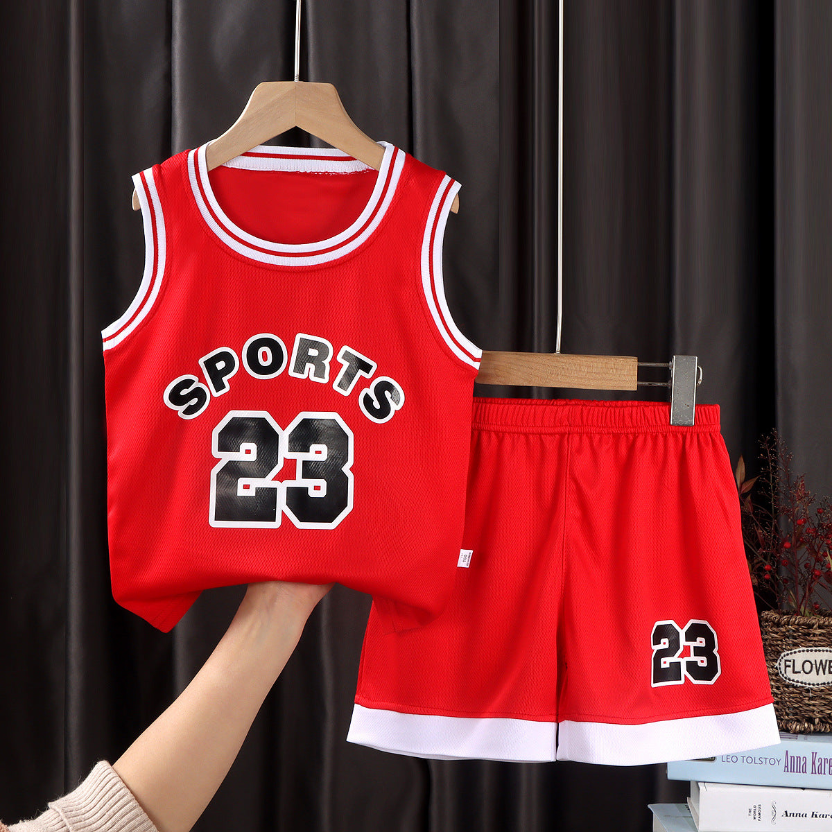 Children's Suit Category a New Basketball Suit Big Children's Sports Suit Basketball Vest Children's Clothing Sportswear Dropshipping