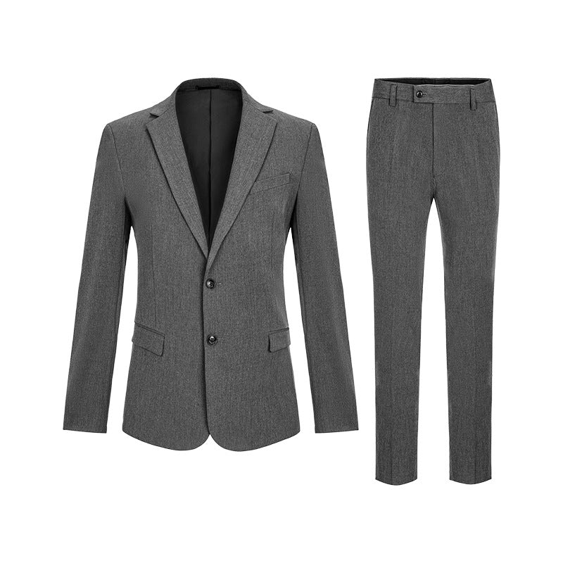 Men's Formal Three-Piece Business Suit, Groom and Best Man Suit, Wedding Dress, Autumn and Winter New Suit, Formal Suit