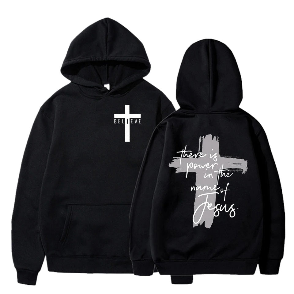 Women/Men Christian Faith Essential Hoodies There Is Power I