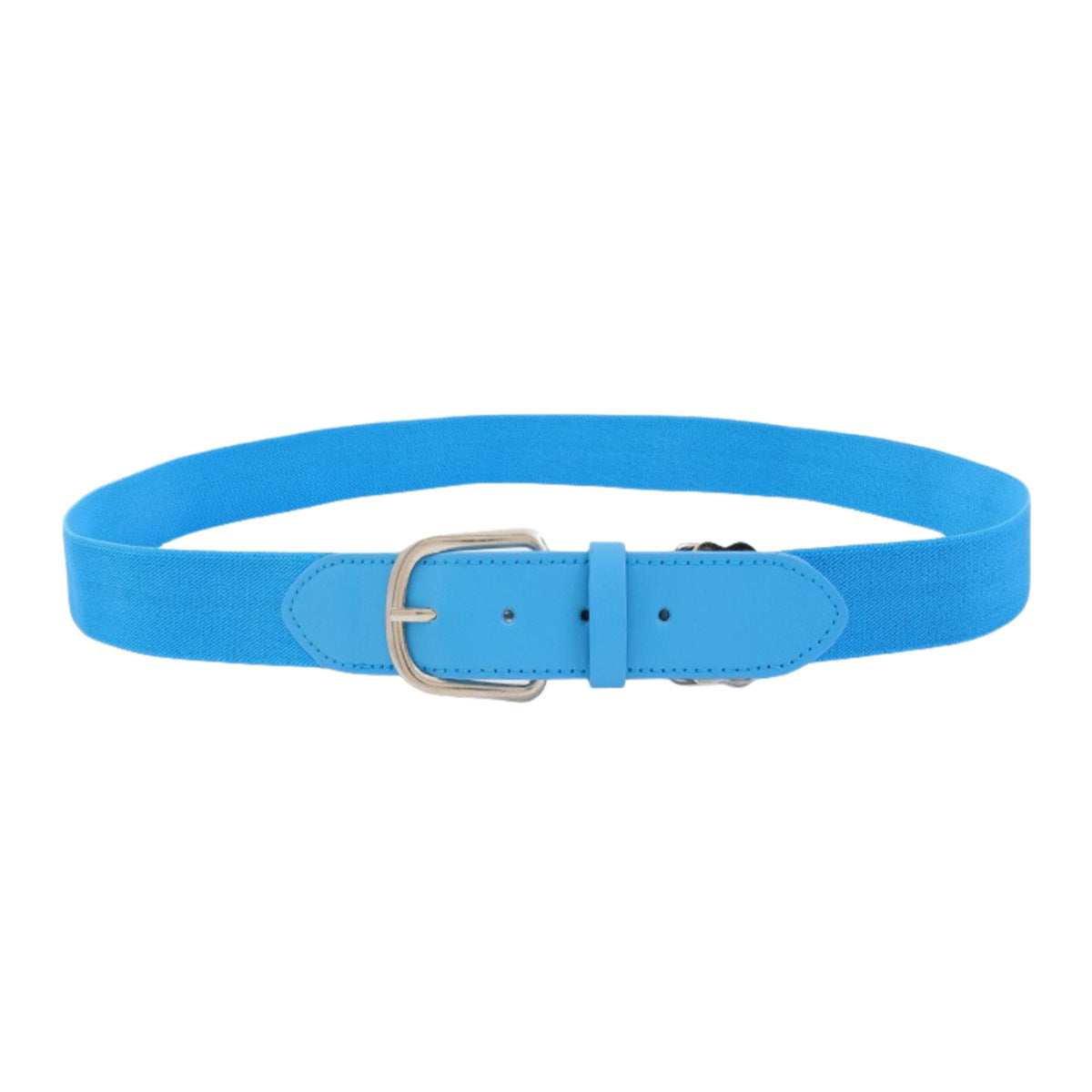 Outdoor sports elastic baseball belt elastic softball elastic belt fashion decorative alloy belt wholesale